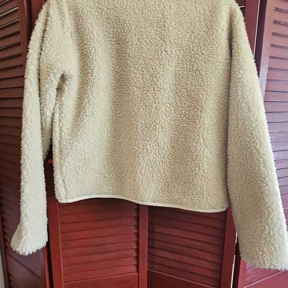 Topo Designs Cream FLEECE Puffer Jacket - Picture 2 of 5